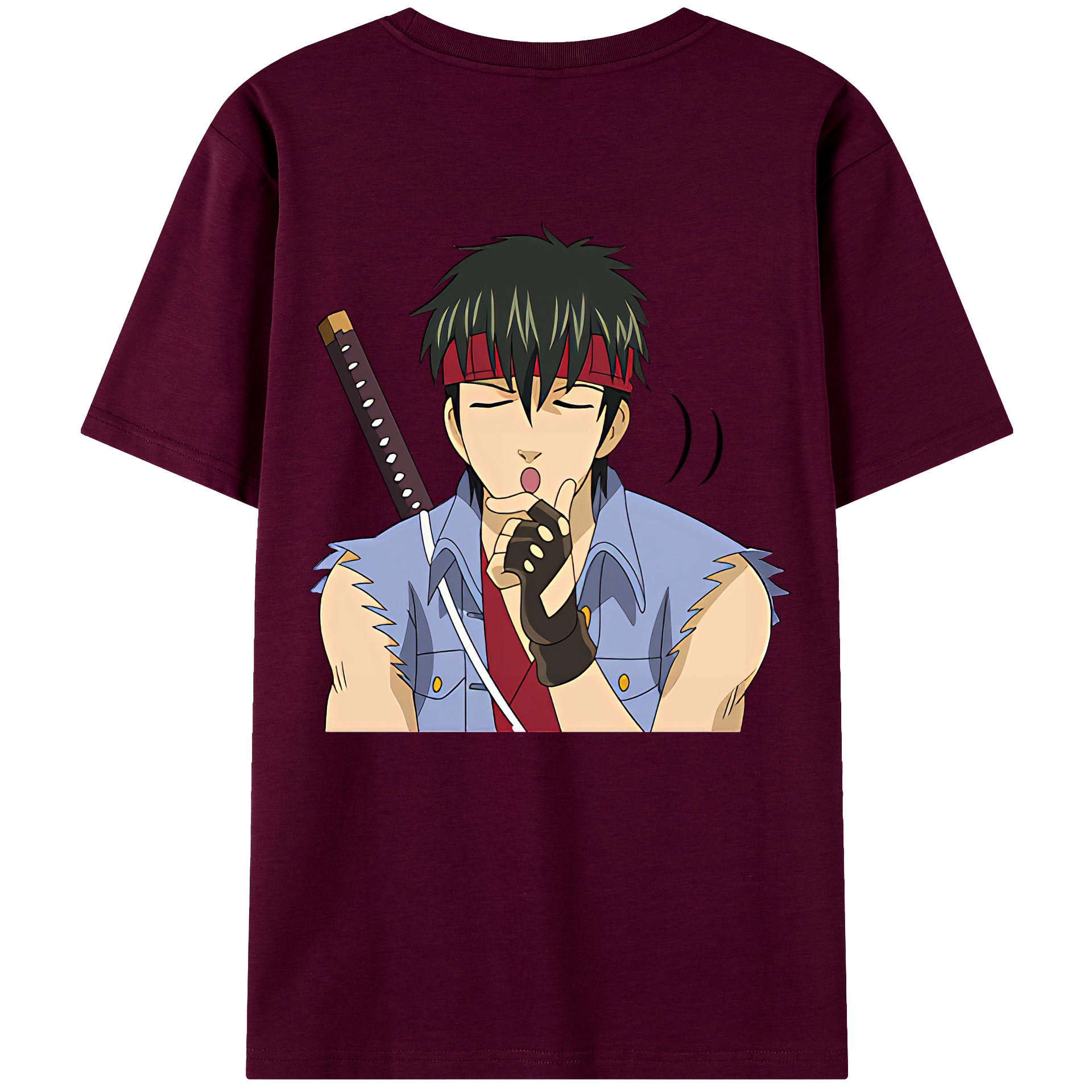 （画像用） ぎんたま 坂田銀時（さかたぎんとき） 神楽 志村新八（しむら しんぱち） GINTAMA Sakata Gintoki Kagura Shimura Shinpachi レディース半袖Tシャツ(バックプリント)